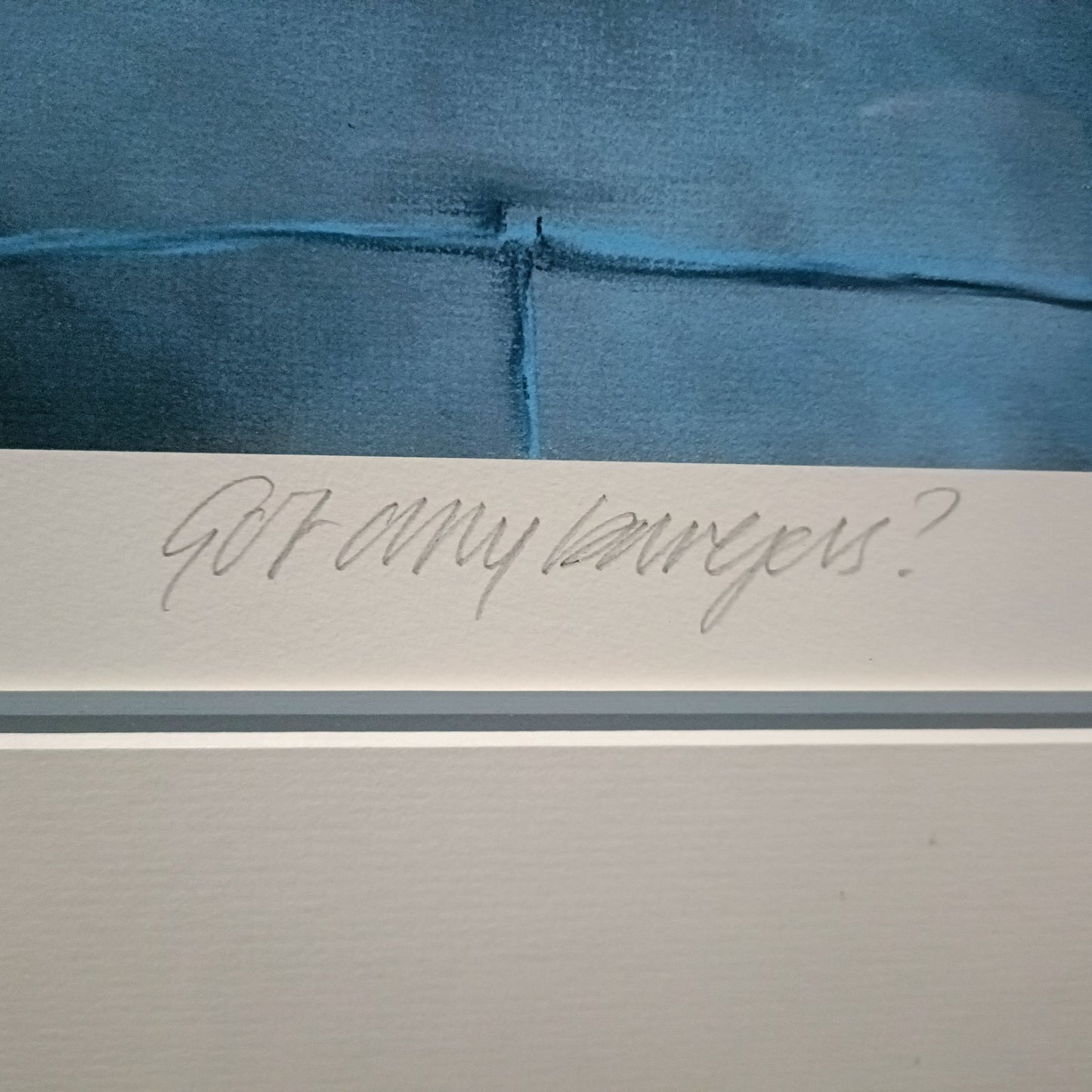 MACKENZIE THORPE  Limited Edition Print "Got any Burgers?" 234/495