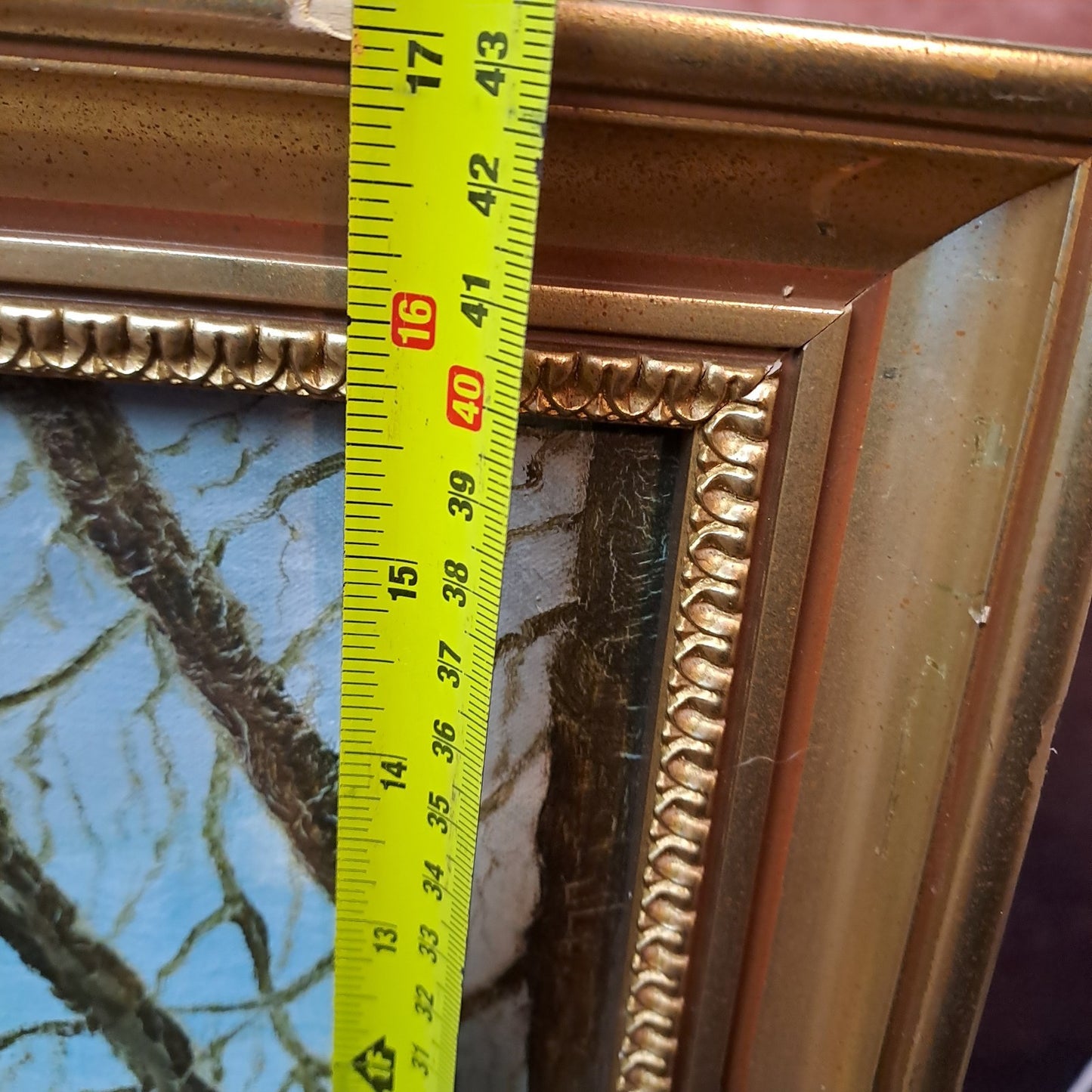 Oil on Canvas "The Grove, Tachbrook Mallory, Leamington Spa"