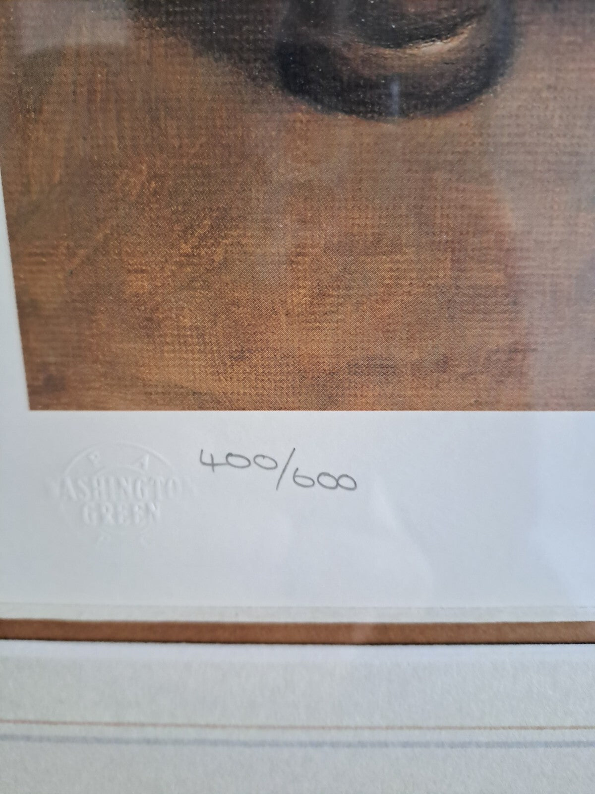 NIGEL HEMMING Signed Limited Edition Print "Table Manners" 400/600