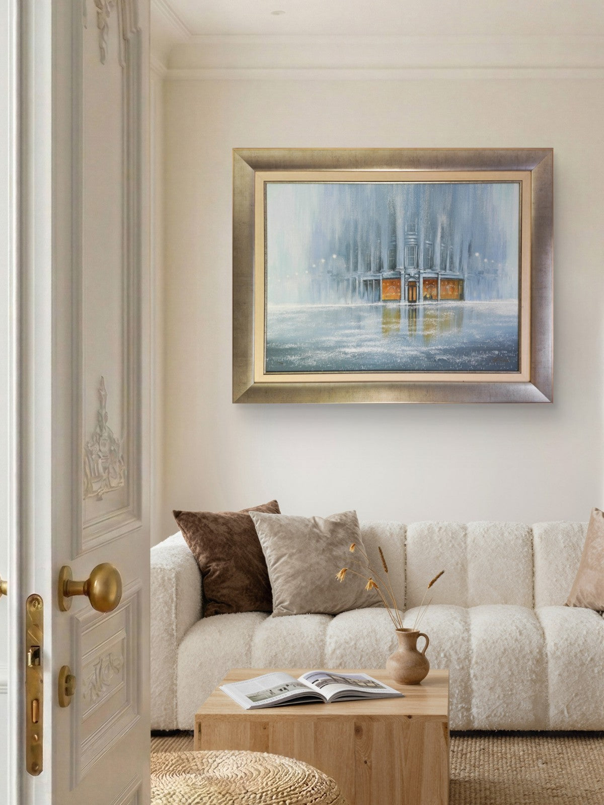 JEFF ROWLAND Signed Framed Limited Edition Print "Just The Two Of Us" 132/195