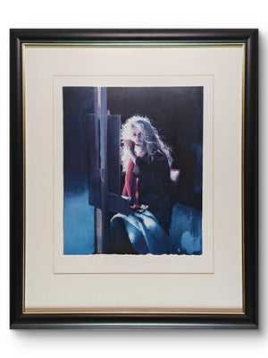 ROBERT LENKIEWICZ "Painter in the Wind / 3.50am" Signed Framed Limited  85/500