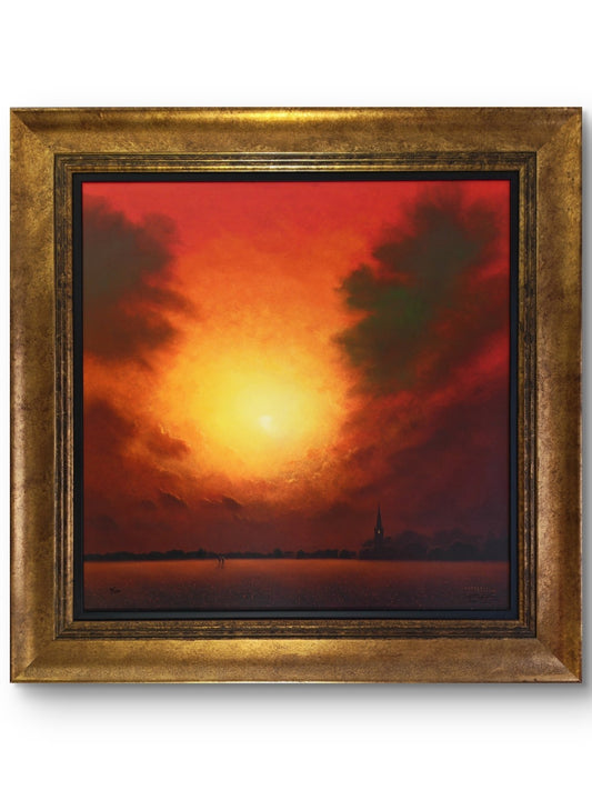 LAURENCE COULSON Framed Signed Limited Edition “The Witching Hour” 16/150