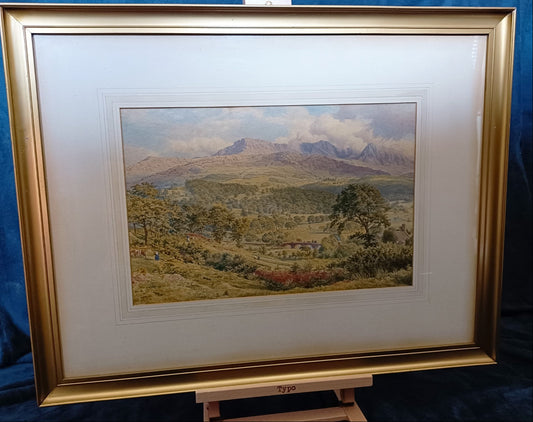 ROBERT GEORGE KELLY Original Watercolour Painting "Cader Idris (From the North)"