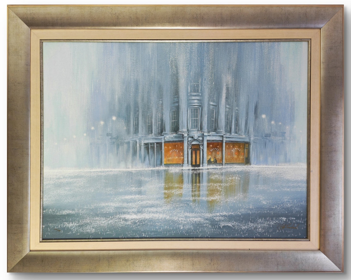 JEFF ROWLAND Signed Framed Limited Edition Print "Just The Two Of Us" 132/195