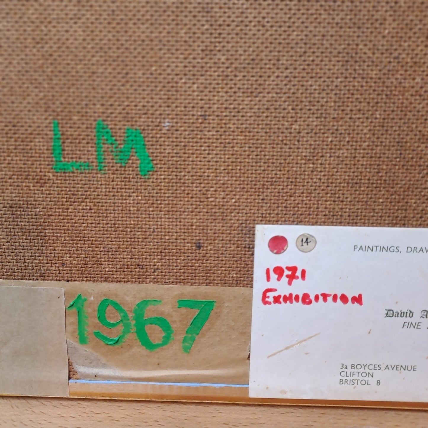 LEWIS MITCHELL (b.1938) Original Oil on Board "House at Marazion"