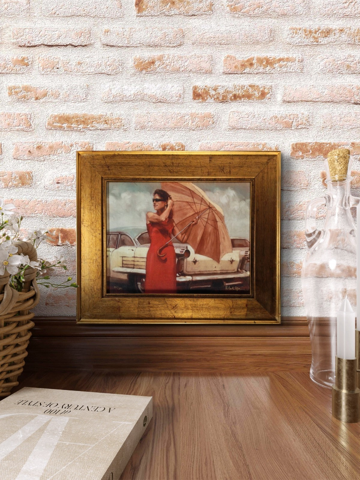 MARK SPAIN "Windswept" Signed Limited Edition Print On Canvas Framed 55/395