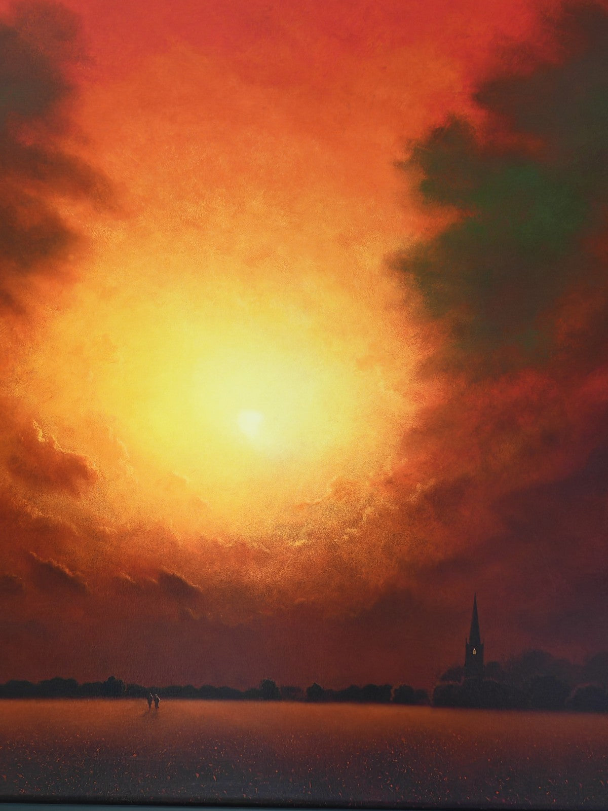 LAURENCE COULSON Framed Signed Limited Edition “The Witching Hour” 16/150