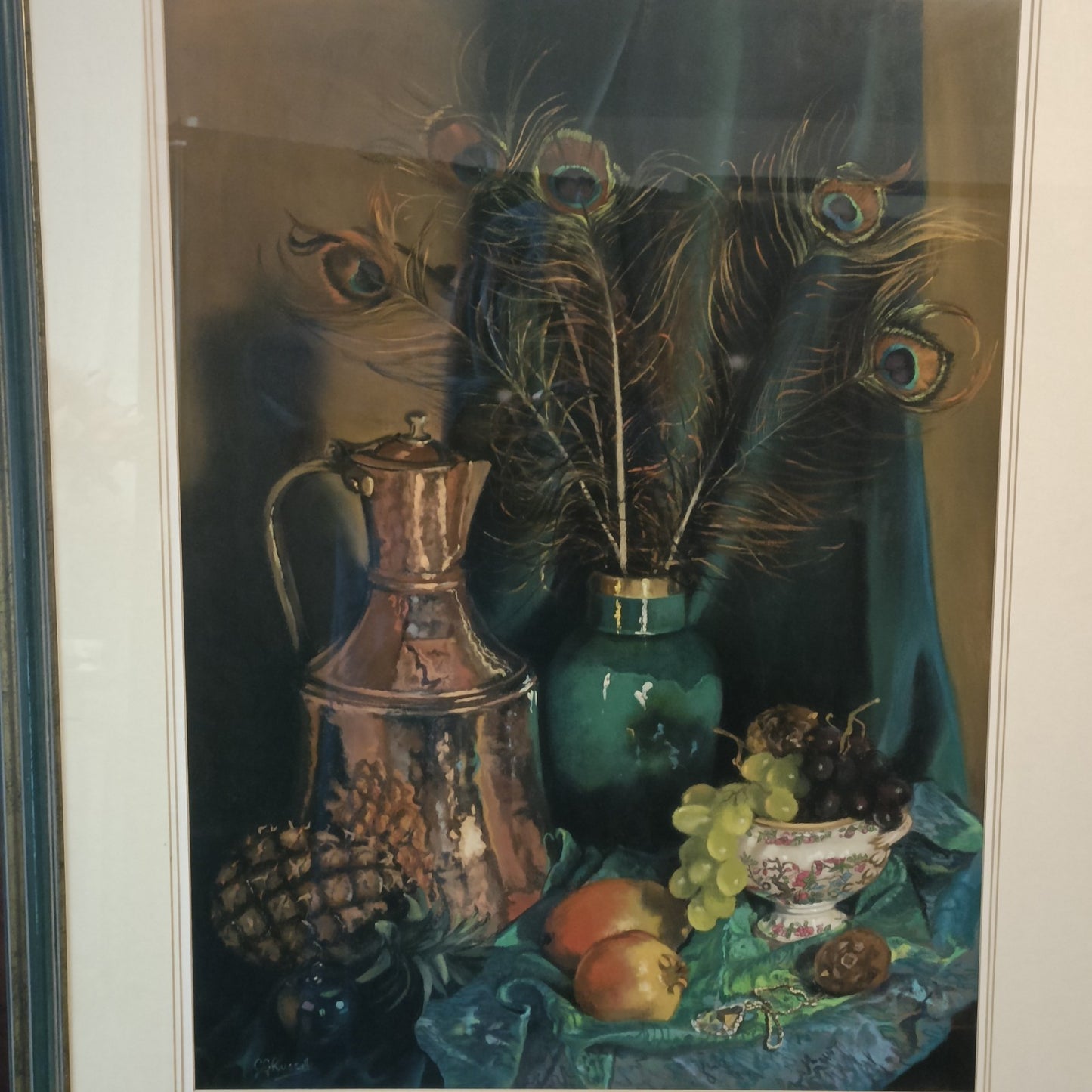 CHRISTINE G RUSSELL (b.1952) Original Pastel Still Life