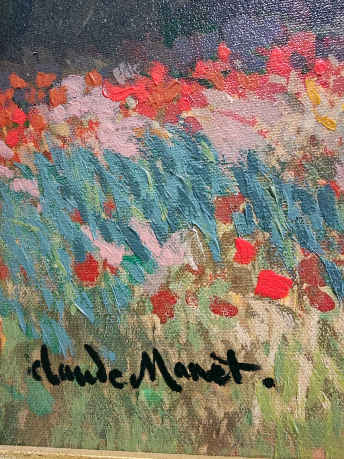 JOHN MYATT (AFTER CLAUDE MONET) Ltd Edition Print “The Coast Beyond Trouville"