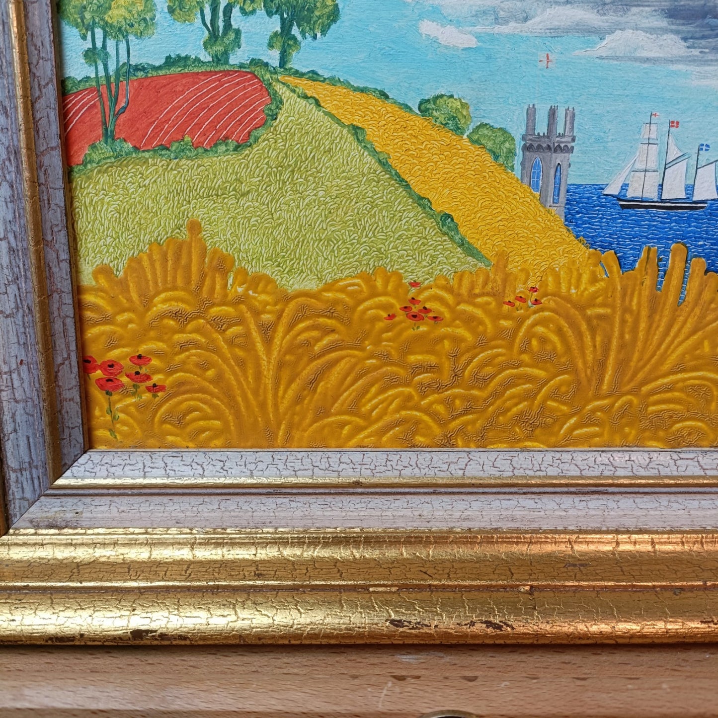 LEWIS MITCHELL (b.1938) Original Oil Painting on Board "No. 183"