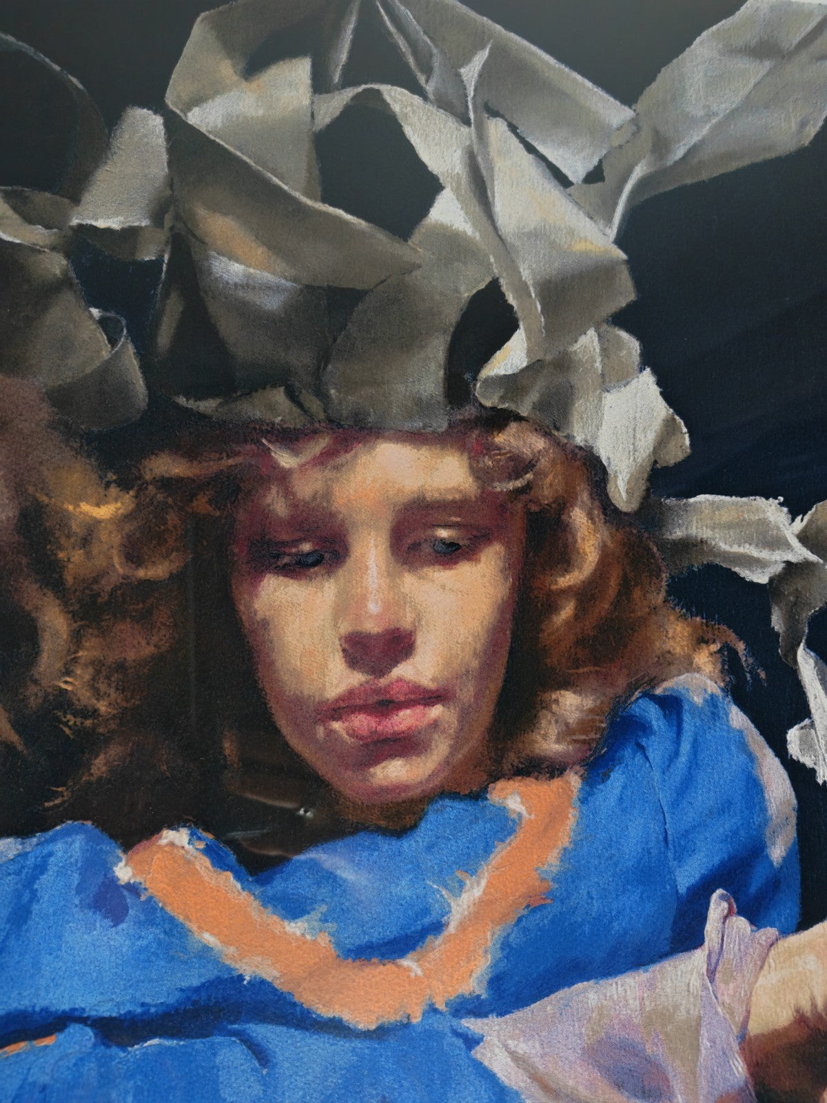 ROBERT LENKIEWICZ "Paper Crowns aka The Painter With Mary" Signed Limited Edition 134/250