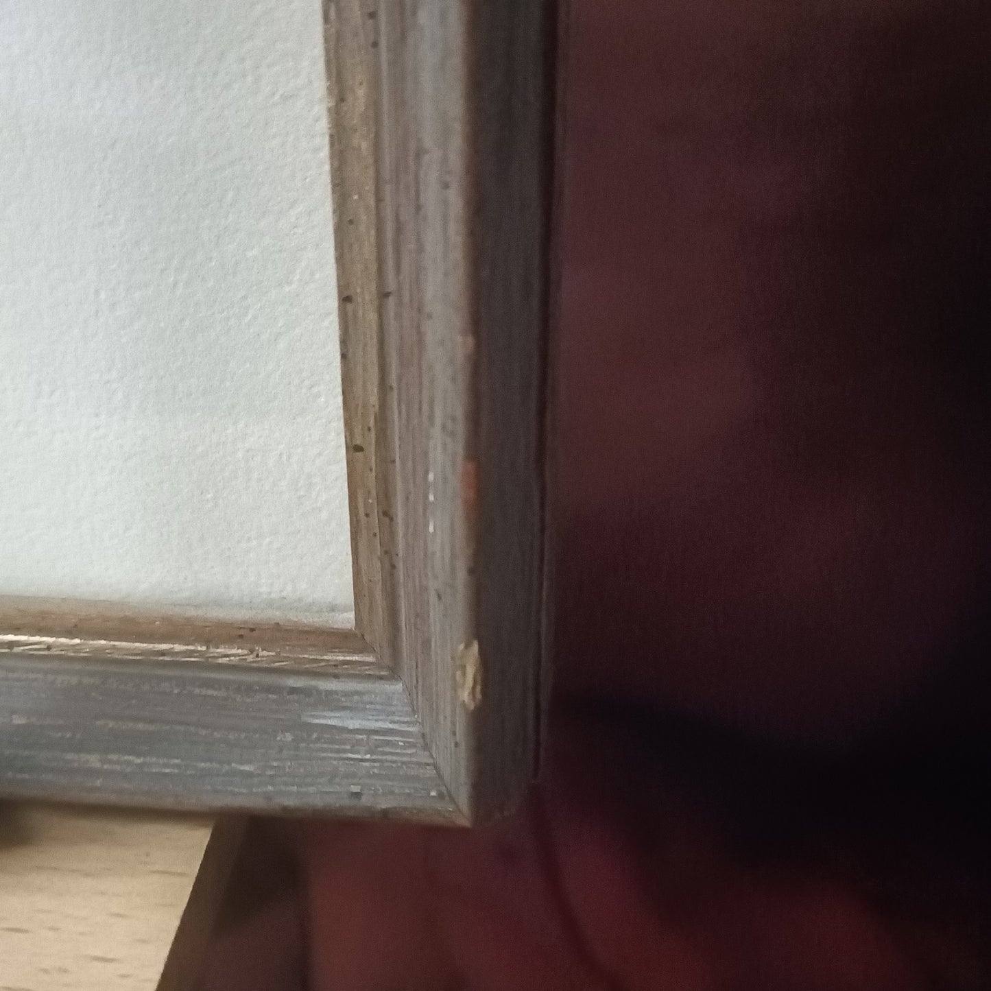 RICHARD BRENT MALONE Framed Original Charcoal Study of a Knotted Ships Sail